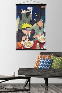 Naruto Shippuden - Food Wall Poster, 22.375" x 34" Framed