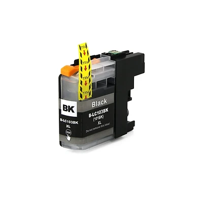 L-ink 6 Pack Compatible Ink cartridge LC103 Black (LC103BK, LC-103)