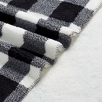 HOMETRENDS Sherpa Blanket, Twin - Queen
