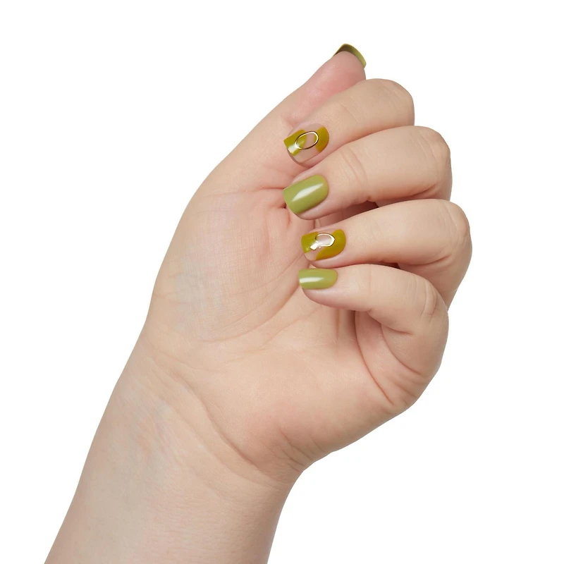 KISS ImPRESS Press-On - 30 faux ongles, courts Ongles à coller.