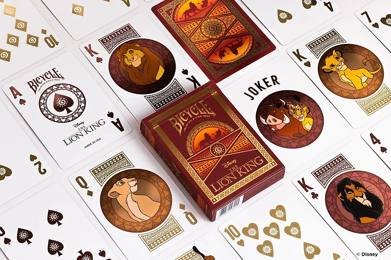 Bicycle Disney Lion King Cartes à jouer