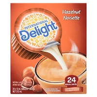 International Delight colorant à café, Noisette, Portion Individuelle, 24 portions