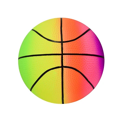 9" RAINBOW BASKETBALL
