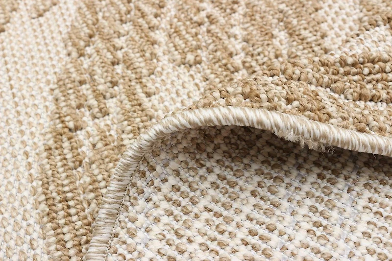 ECARPET Jute Style Area Rug for Bedroom, Living Room, Dining Room Merry Collection