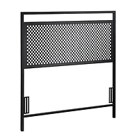 Sauder® Collection Boulevard Cafe Tête de lit, Finition Black, 423271