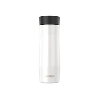 Tasse de voyage en acier inoxydable à isolation sous vide Contigo AUTOSCELLABLE West Loop 3.0 avec couvercle facile à nettoyer, 591 ml (20 oz), Sel perle givrée