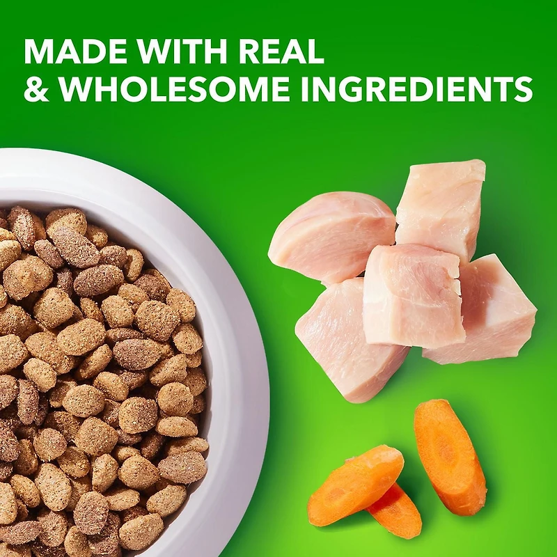 Iams Minichunks Adult Dry Dog Food Chicken & Whole Grains Recipe, 1.5-17.46kg