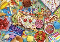 Buffalo Games - Americana Series - Banana Split - 500 Piece Jigsaw Puzzle