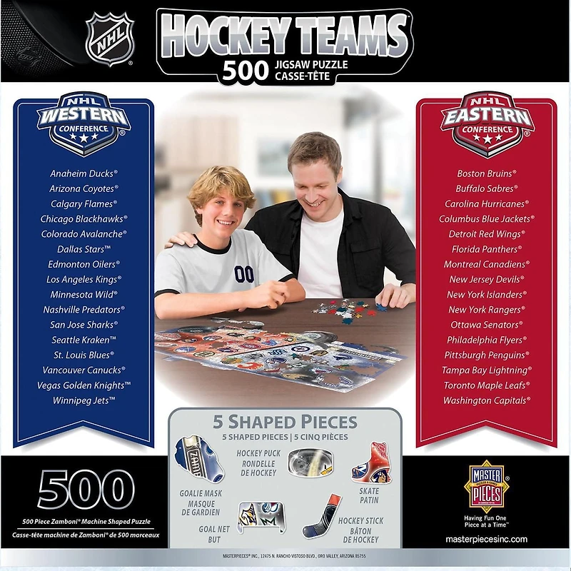 Masterpieces Puzzle Company NHL League Zamboni 500 Piece Shaped Puzzle