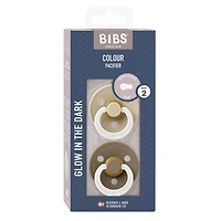 BIBS Sucette | Ensemble de 2 Sucettes | Couleur Sage | Taille 0-6 Months