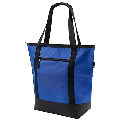 Ozark Trail Tote Cooler Bag, Blue Color, 50 Can Capacity, Great for School, Work, Camping or Picnics., 50 Can Cooler Tote