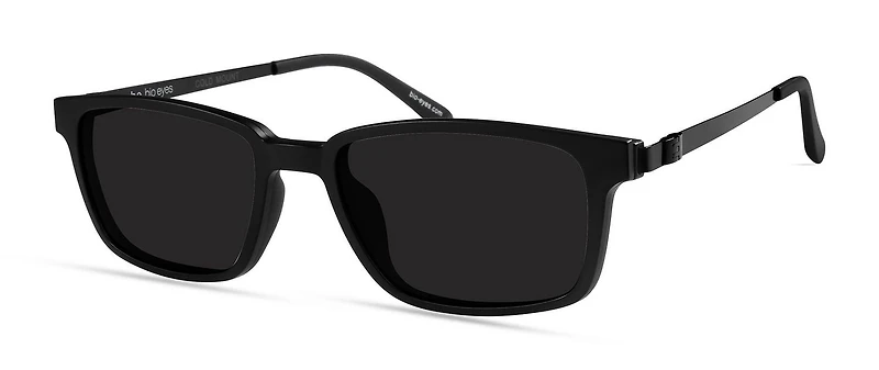 Bio Eyes Mens Prescription Eyeglasses, Sumac, Black, 54-18-145