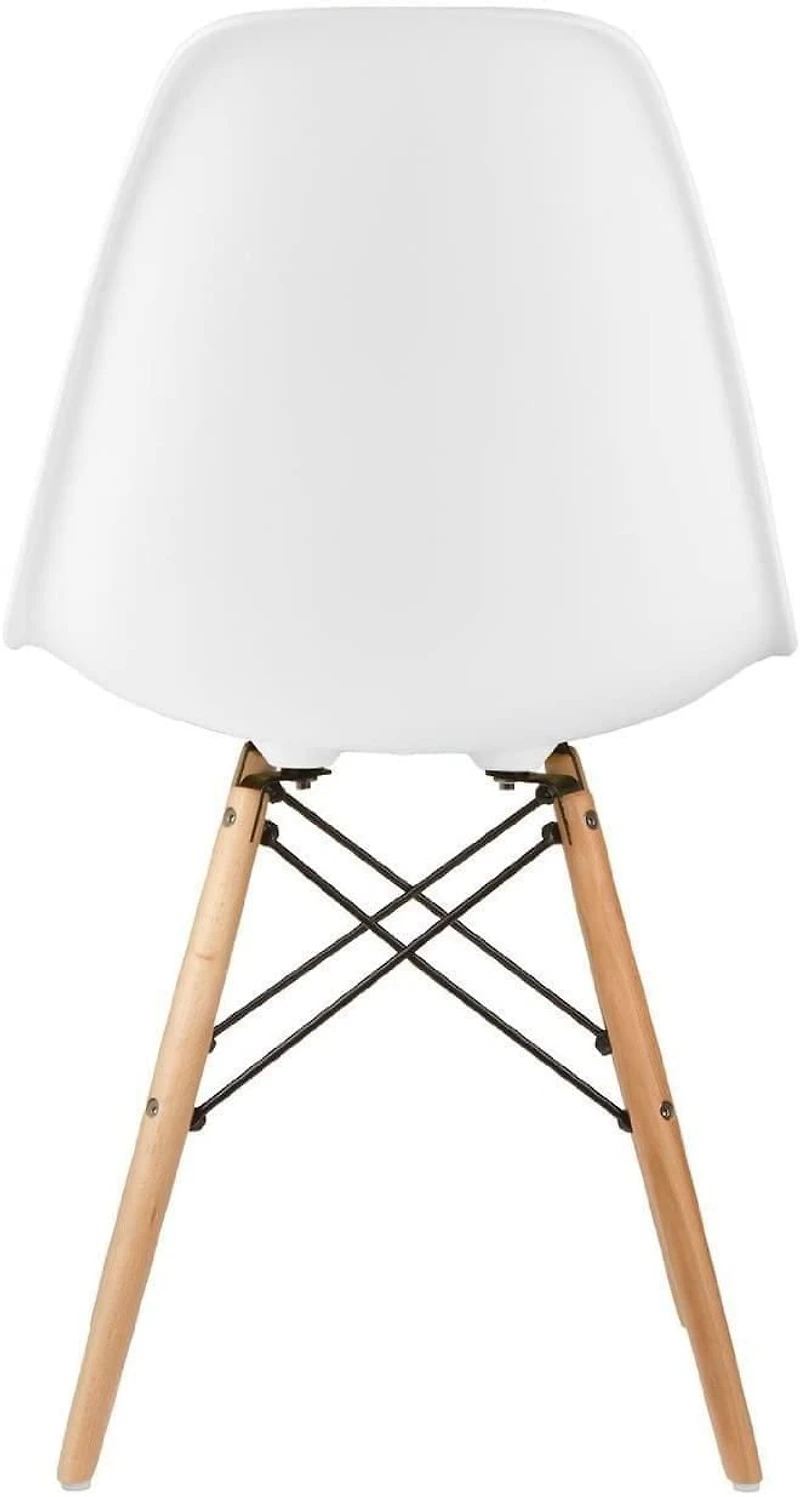 Nicer Furniture Eames Style Side Chair in White