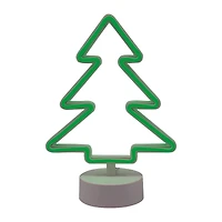 HOLIDAY TIME PL Décoration de Table Sapin de Noël LED BO BO LED CMAS TREE TB - FRENCH