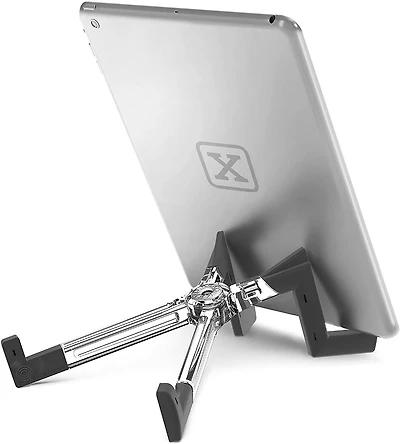 KEKO Support de tablette universel pliable pour iPad/Android Tablet Holder/Galaxy/Kindle + Smartphone, liseuse compatible avec étui de protection ou accessoires de manchon