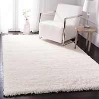 SAFAVIEH Fontana Jamie Solid Plush Shag Area Rug