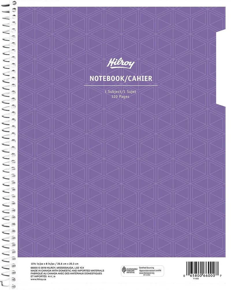 Hilroy Core+ Notebook