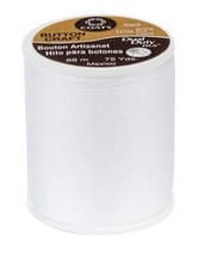 Fil pour artisanat et boutons Dual Duty de Coats & Clark très robuste