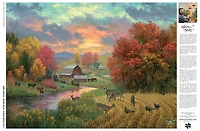 Buffalo Games Golden Retreat 1000-Piece Interlocking Jigsaw Puzzle