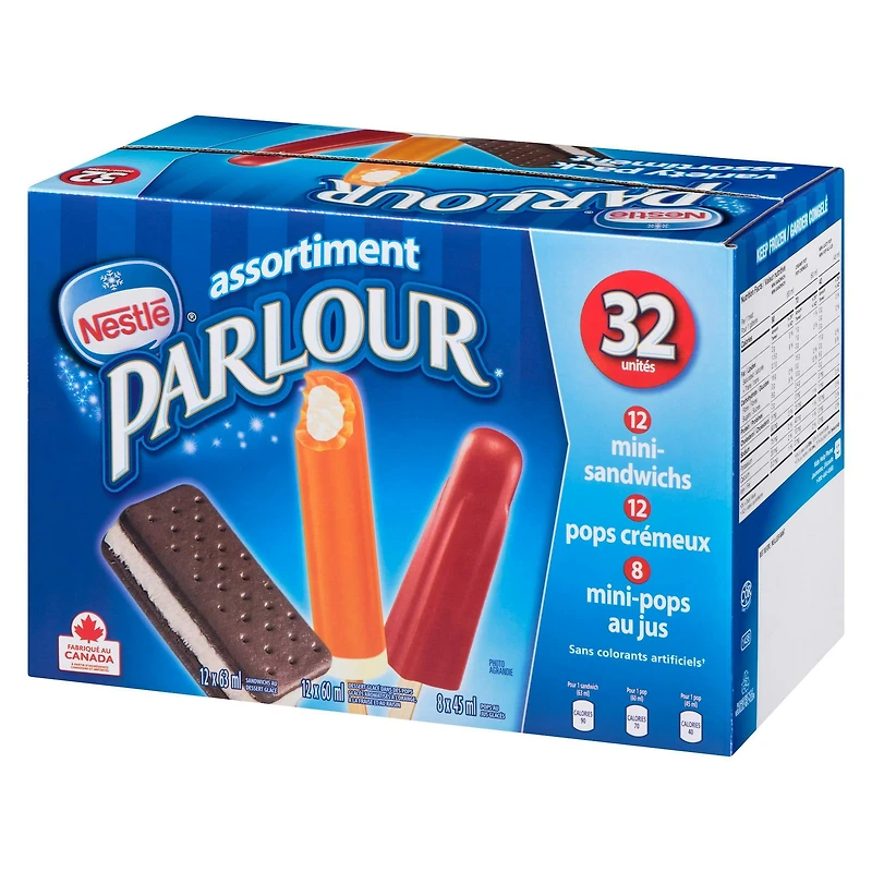 PARLOUR, assortiment de 32