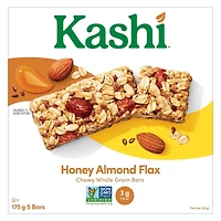 Kashi Whole Grain Bars, Honey Almond Flax, 175g, 5 bars, 175g, 5 bars