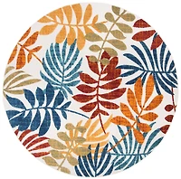 SAFAVIEH Cabana Elouise Floral Indoor/Outdoor Area Rug