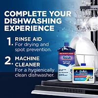 Finish Jet-Dry, Produit de rinçage pour lave-vaisselle, Quantum, 946 ml, Agent de rinçage pour lave-vaisselle et agent de séchage 946 ml
