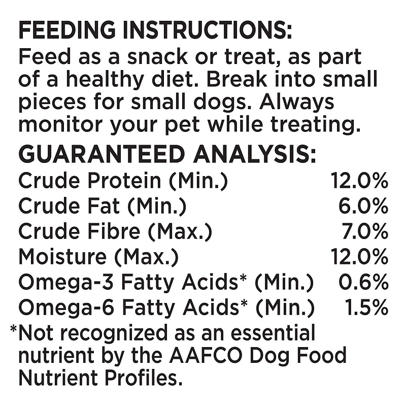 Gâteries pour chiens Milk-Bone Farmer’s Medley à nombre limité d’ingrédients, variété au saumon 280g