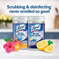 Lysol® Lingettes désinfectantes - Double action 75 ct
