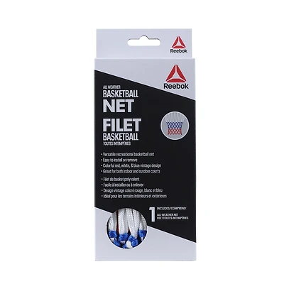 Filet de remplacement pour basket-ball Reebok robuste Filet de remplacement pour basket-ball robuste