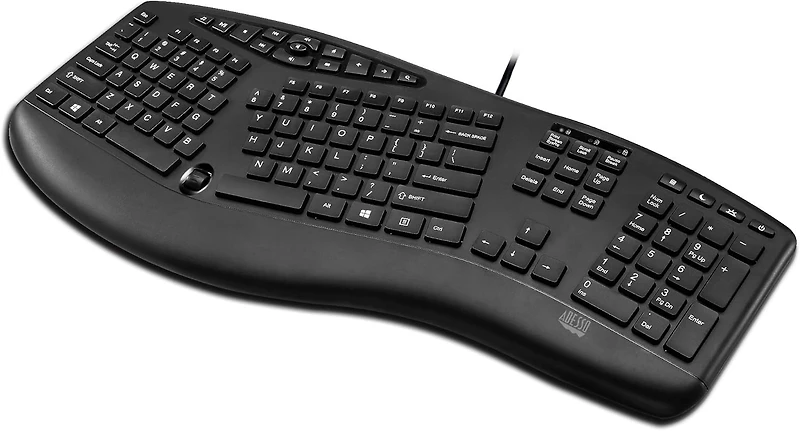 Adesso French Canadian Ergonomic Desktop Keyboard