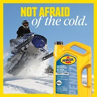 Pennzoil Snowmobile Premium Plus 2-Cycle Engine Oil, 5 Litre