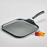 Tramontina PrimaWare 11 in Aluminum Nonstick Square Griddle - Steel Gray