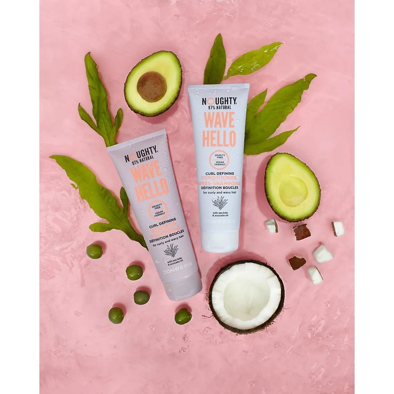 Noughty - Wave Hello Curl Defining Conditioner (250ml), Curl Defining Conditioner