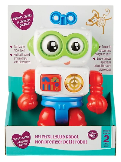 Jouet mon premier petit robot Le Choix des parents
