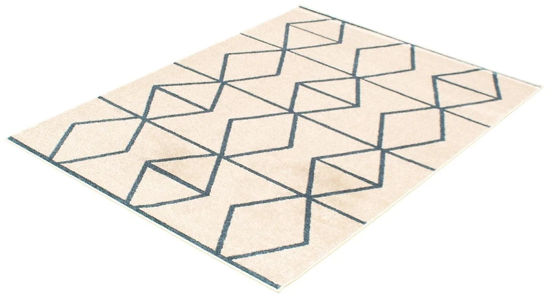 ECARPET Living Room Bedroom Carpet, Geometric Indoor Area Rug Ana Collection