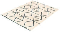 ECARPET Living Room Bedroom Carpet, Geometric Indoor Area Rug Ana Collection