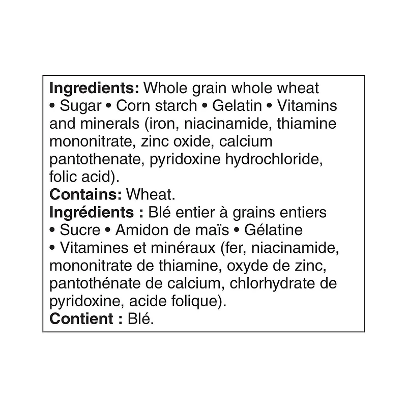Great Value Bite-Size Frosted Shredded Wheat Cereal