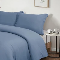 Ultra Soft Solid Duvet Cover Set
