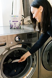 Eco-Max Fragrance Free Laundry Detergent Strips, Eco Friendly Choice for Laundry