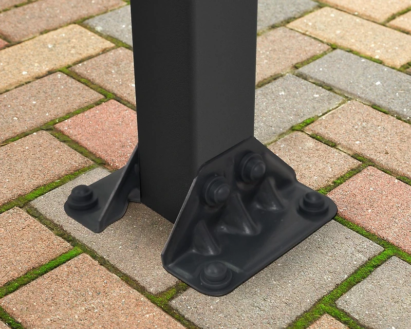 CANOPIA by PALRAM Olympia 10 ft. x 24 ft. Aluminum Patio Cover - Grey