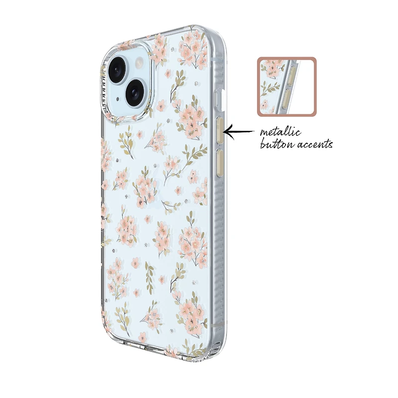 Petite Pink Floral - Premium Fashion Phone Case for iPhone 16e / iPhone 15 / iPhone 14 / iPhone 13, You deserve something pretty!