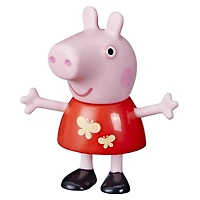 Peppa Pig Peppa's Club, Boîte surprise Club des amis, jouet préscolaire à déballer, inclut 1 des 12 figurines mystères à collectionner, dès 3 ans À partir de 3 ans