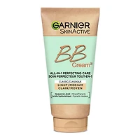 Garnier SkinActive BB Cream Classic with Hyaluronic Acid & Aloe, Light/Medium, 50ml, New coverage lets skin breathe