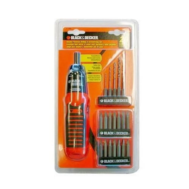 Visseuse BLACK+DECKER à piles alcalines