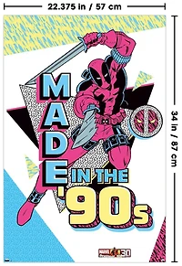 Deadpool de Marvel Comics – Réalisé dans les années 90
