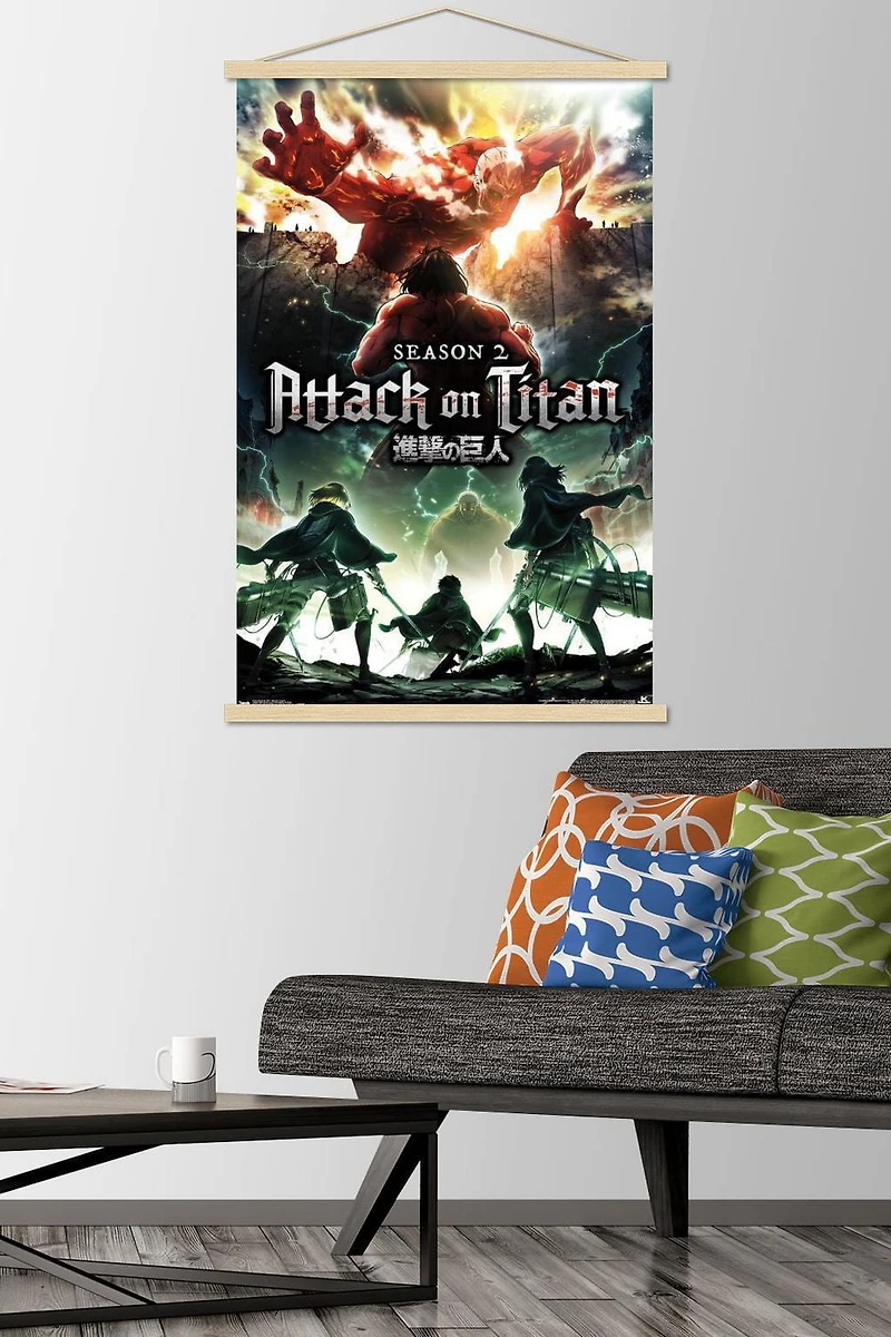 Attack on Titan - Season 2 Teaser One Sheet Wall Poster