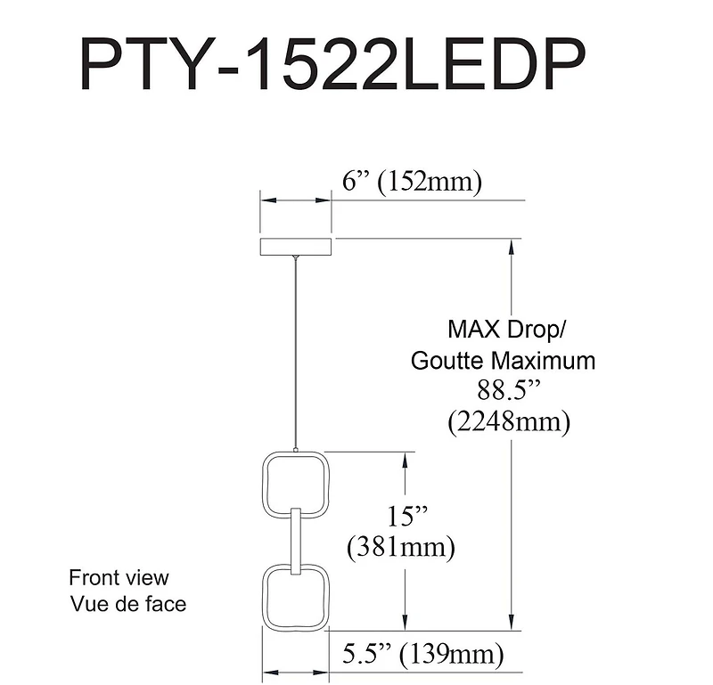 Patsy LED Pendant