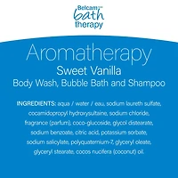 Belcam Bath Therapy 3 in 1 Body Wash, Bubble Bath & Shampoo