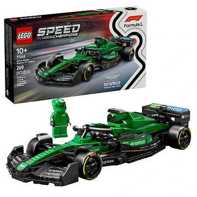 LEGO Speed Champions Aston Martin Aramco F1 AMR24 Race Car Toy - Building Set For Kids, Boys & Girls, Ages 10+ - Toy Car for F1 Fans - Gift Idea for Birthday - 77245, LEGO Aston Martin Aramc 77245